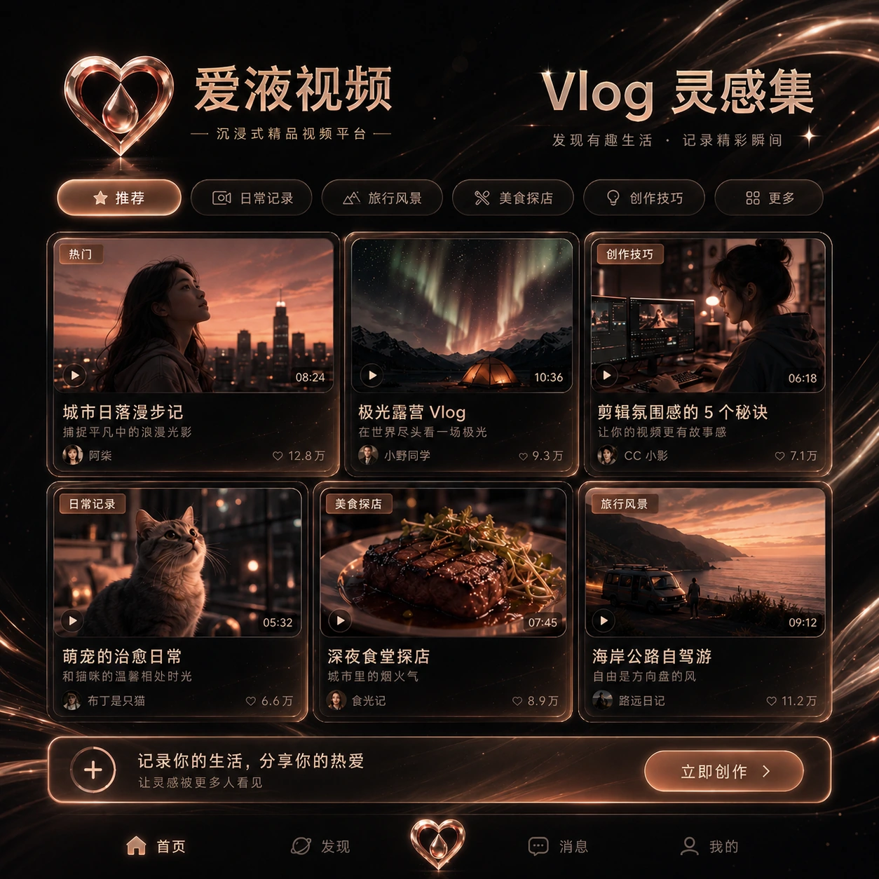 爱液视频影像动态与Vlog内容展示